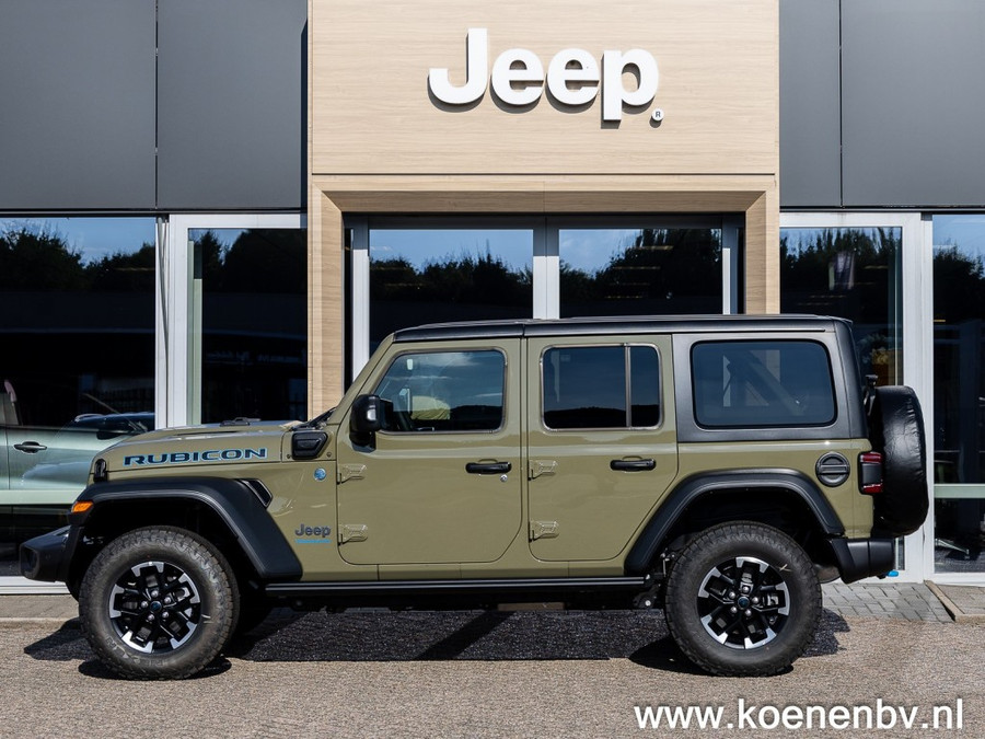Jeep Wrangler 4xE 380pk Auto. 4x4 RUBICON 1941 2500 KG Trekgewicht
