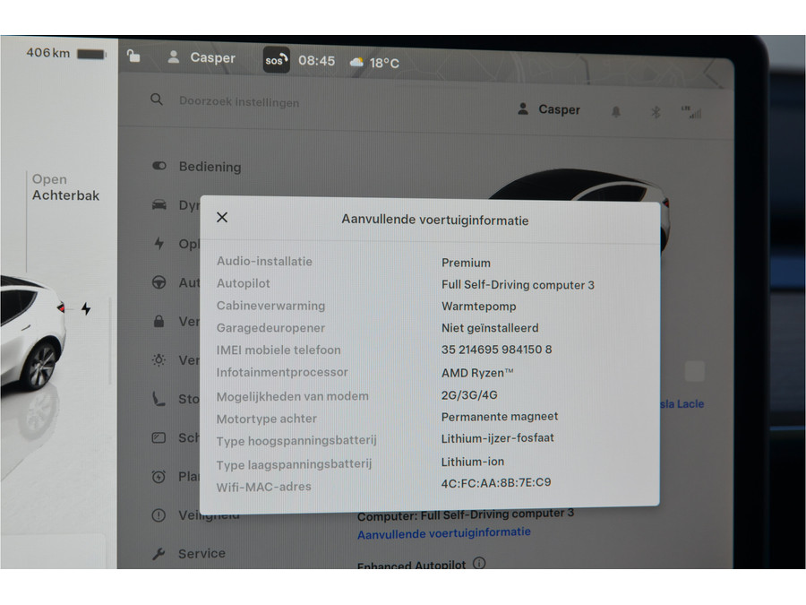Tesla Model Y RWD 58 kWh