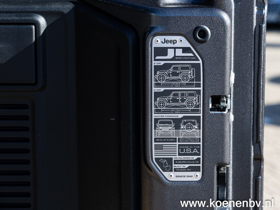 Jeep Wrangler 4xE 380 4wd Autom. Sahara CLIMA / LEER / ADAPT. CRUISE / CAMERA v+a