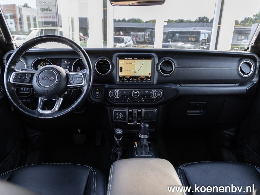 Jeep Wrangler 4xE 380 4wd Autom. Sahara CLIMA / LEER / ADAPT. CRUISE / CAMERA v+a