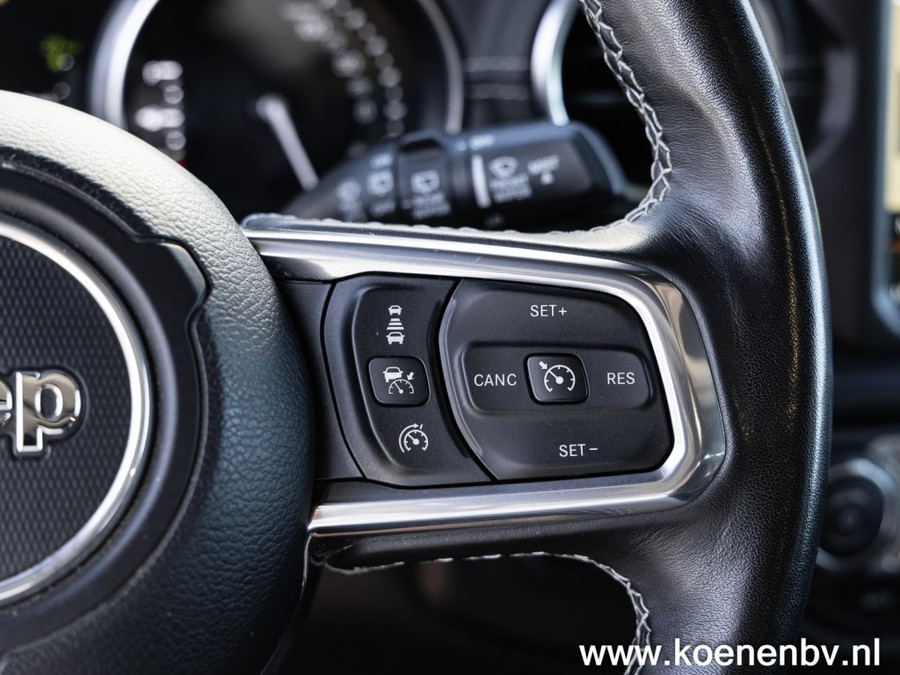 Jeep Wrangler 4xE 380 4wd Autom. Sahara CLIMA / LEER / ADAPT. CRUISE / CAMERA v+a