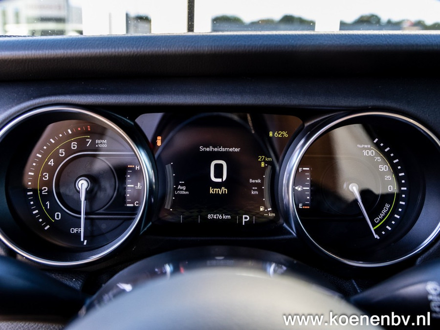 Jeep Wrangler 4xE 380 4wd Autom. Sahara CLIMA / LEER / ADAPT. CRUISE / CAMERA v+a