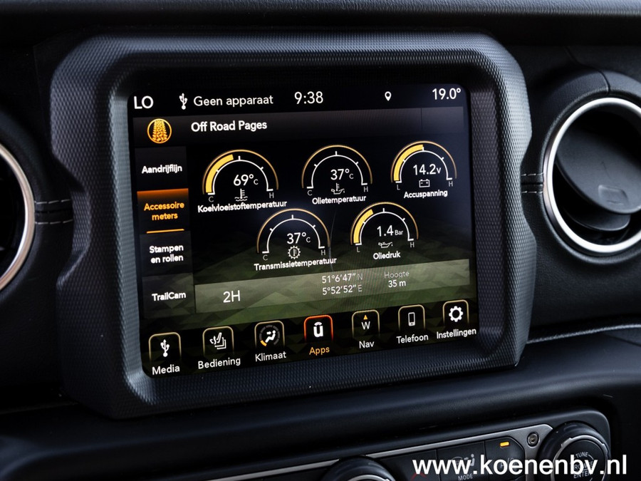 Jeep Wrangler 4xE 380 4wd Autom. Sahara CLIMA / LEER / ADAPT. CRUISE / CAMERA v+a