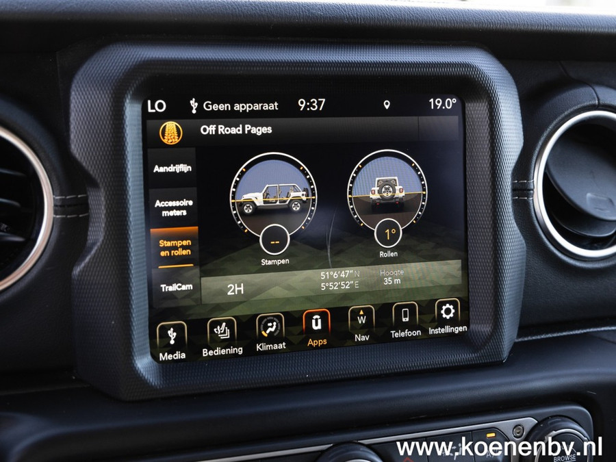 Jeep Wrangler 4xE 380 4wd Autom. Sahara CLIMA / LEER / ADAPT. CRUISE / CAMERA v+a