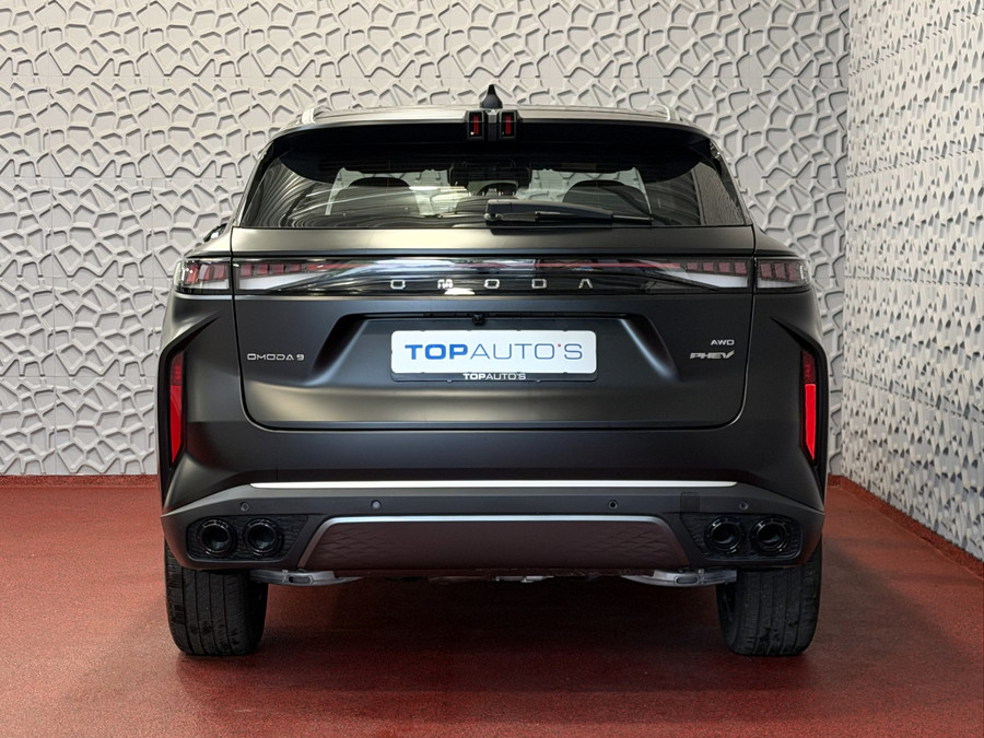 Omoda 9 OMODA 9 PREMIUM AWD | 145 KM ELEKTRISCH | 538 PK | MAT ZWART