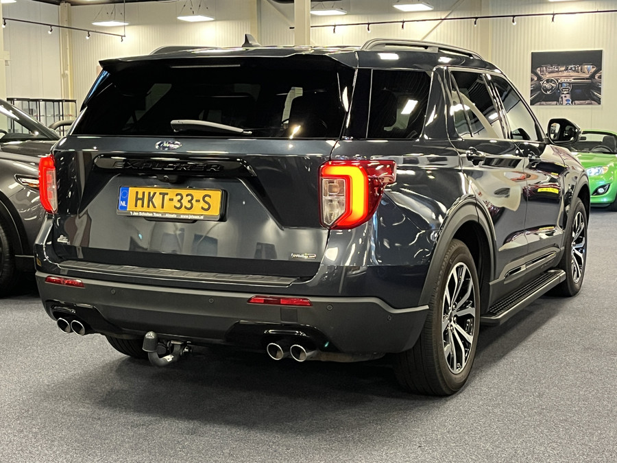 Ford Explorer 3.0 V6 EcoBoost PHEV ST-Line 457PK AWD | 7-Persoons | Trekhaak | Panodak | Sidebars