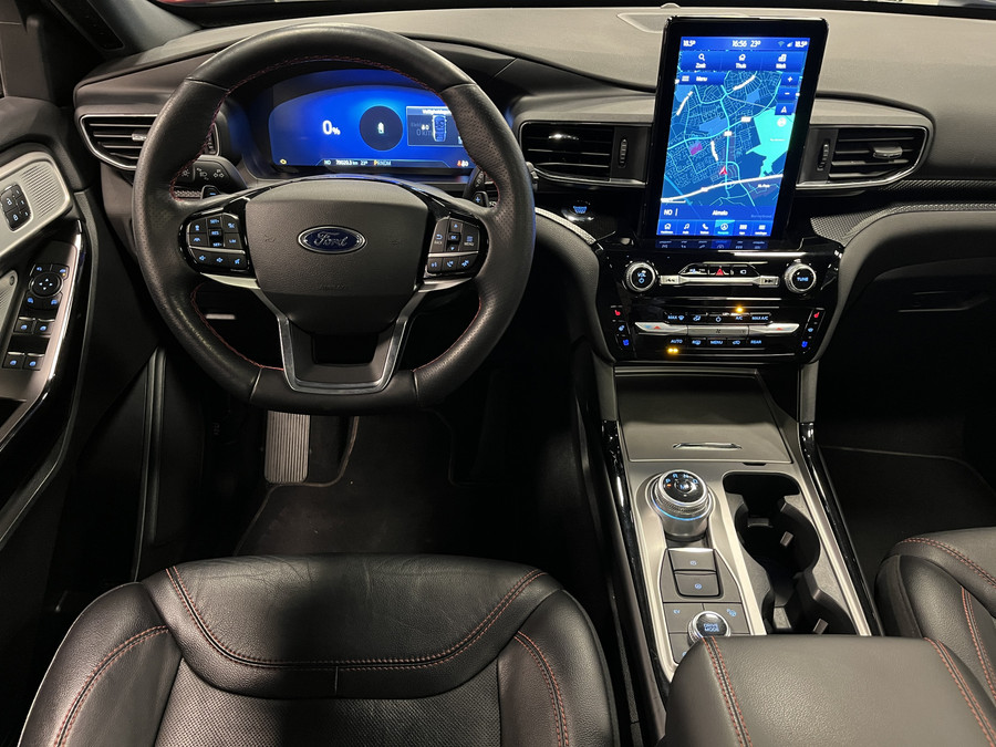 Ford Explorer 3.0 V6 EcoBoost PHEV ST-Line 457PK AWD | 7-Persoons | Trekhaak | Panodak | Sidebars