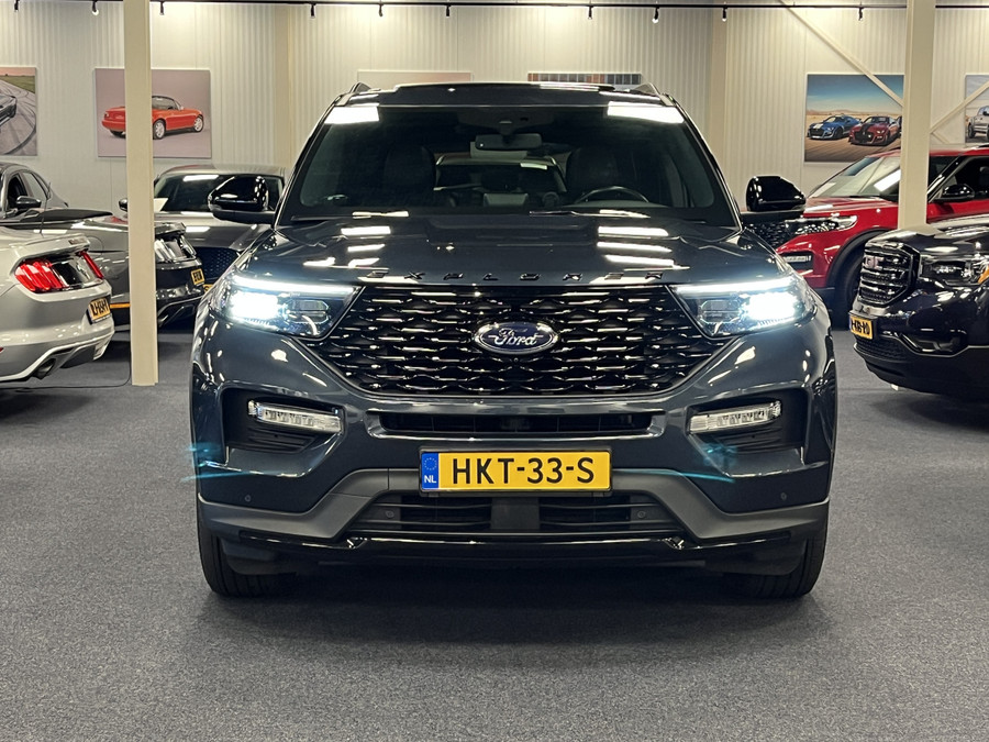 Ford Explorer 3.0 V6 EcoBoost PHEV ST-Line 457PK AWD | 7-Persoons | Trekhaak | Panodak | Sidebars