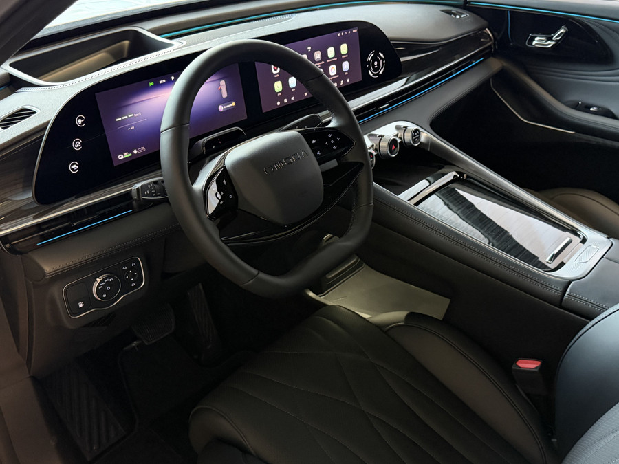 Omoda 9 OMODA 9 PREMIUM AWD 538 PK | SONY DOLBY | Stary White | FULL OPTIONS PHEV SUV | 145 KM ELEKTRISCH | 