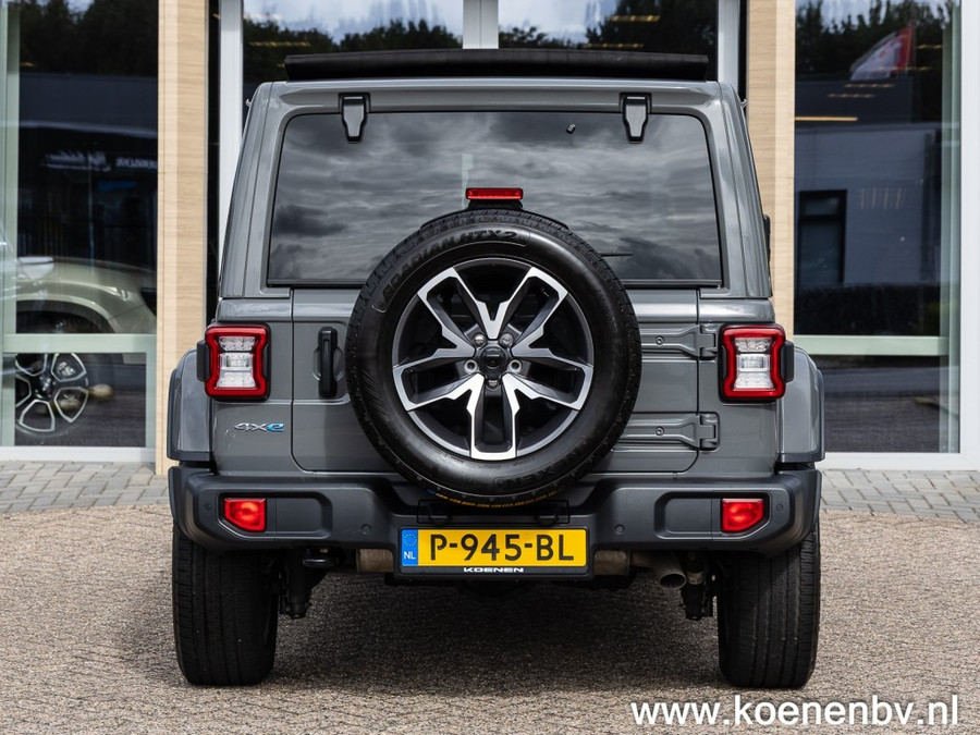 Jeep Wrangler 4XE 4x4 Autom. SAHARA MY SKY TOP / LEER / 20 All SEASON