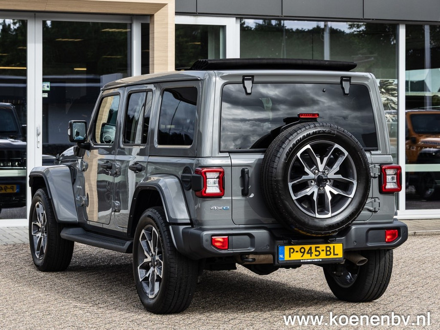 Jeep Wrangler 4XE 4x4 Autom. SAHARA MY SKY TOP / LEER / 20 All SEASON