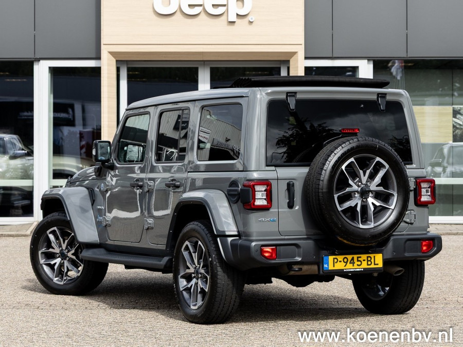 Jeep Wrangler 4XE 4x4 Autom. SAHARA MY SKY TOP / LEER / 20 All SEASON