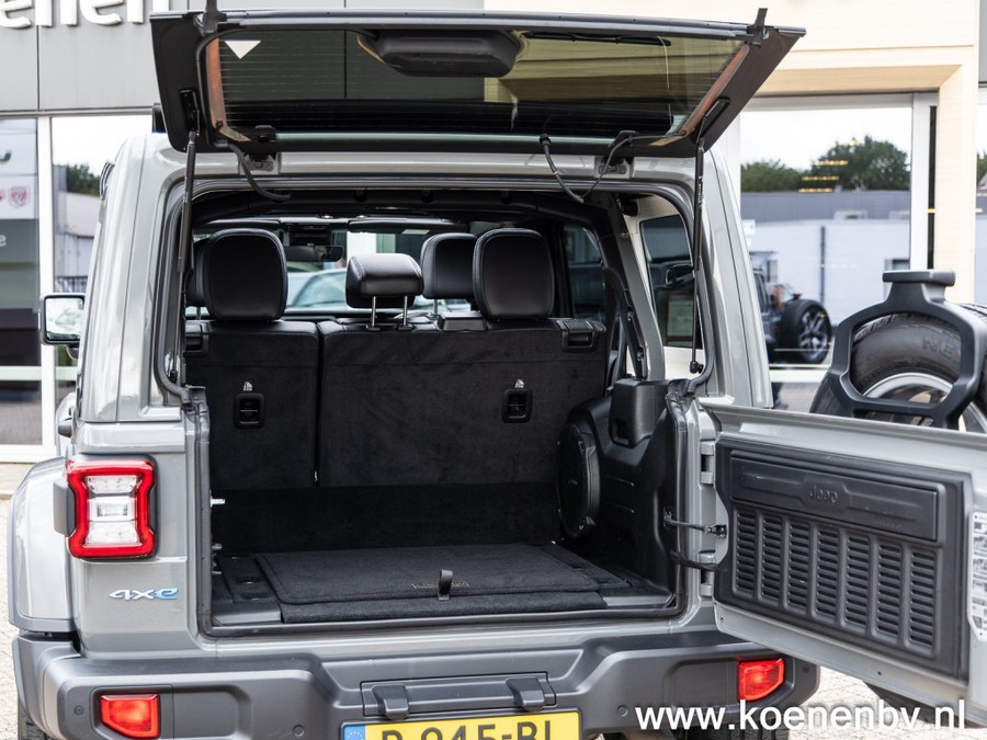 Jeep Wrangler 4XE 4x4 Autom. SAHARA MY SKY TOP / LEER / 20 All SEASON