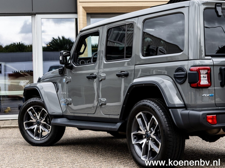 Jeep Wrangler 4XE 4x4 Autom. SAHARA MY SKY TOP / LEER / 20 All SEASON