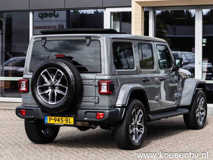Jeep Wrangler 4XE 4x4 Autom. SAHARA MY SKY TOP / LEER / 20 All SEASON