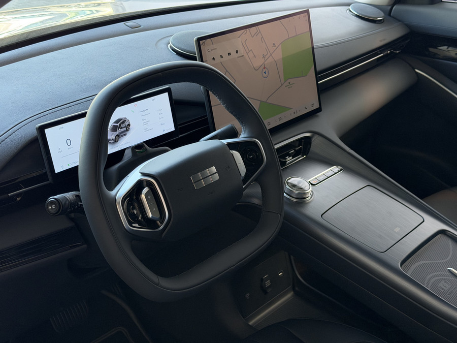 Geely E5 Pro+ 68 kWh | 475 km WLTP | Moonlight Silver 8 Jaar Garantie | 360° Camera | Warmtepomp | Leder | Bl