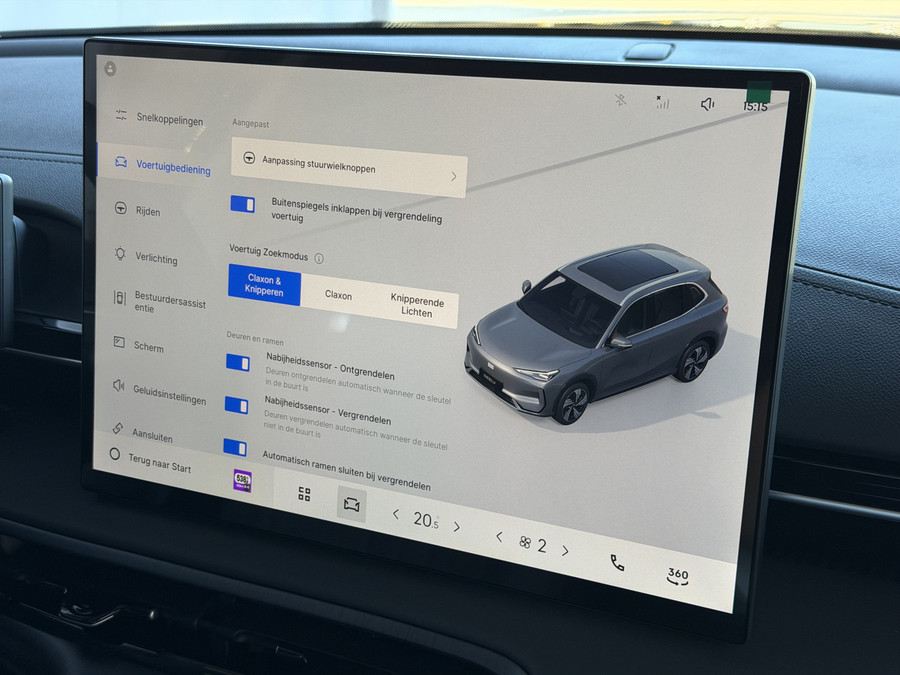 Geely E5 Pro+ 68 kWh | 475 km WLTP | Moonlight Silver 8 Jaar Garantie | 360° Camera | Warmtepomp | Leder | Bl