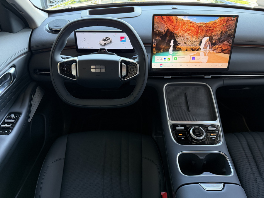 Geely Starray EM-i MAX+ PHEV LONG RANGE NIEUWE AUTO | 29,8 kWh ACCU | 136 KM WLTP | PANORAMADAK | STOELVERWARMING/KOELI