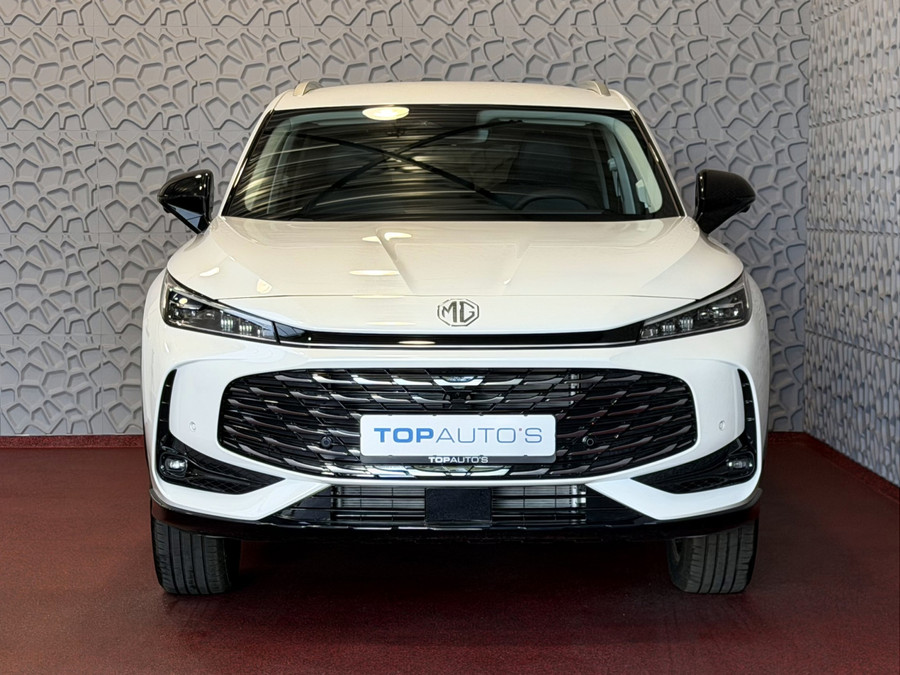 MG MG HS PHEV 1.5 TGDI LUXURY PHEV PLUG-IN HYBRIDE | LEER | 272PK NIEUWE AUTO | >1.000 KM TOTAAL BEREIK | 360° CAM