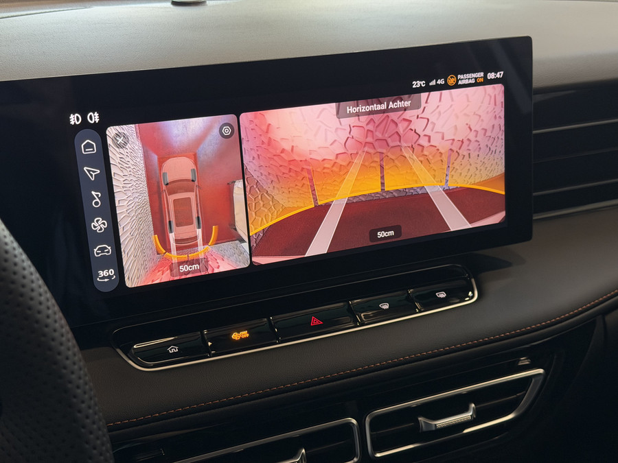MG MG HS PHEV 1.5 TGDI LUXURY PHEV PLUG-IN HYBRIDE | LEER | 272PK NIEUWE AUTO | >1.000 KM TOTAAL BEREIK | 360° CAM